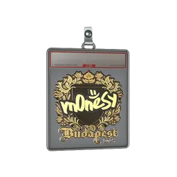 Sticker Slab | m0NESY (Gold) | Budapest 2025