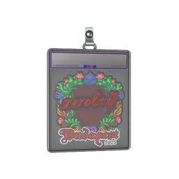 Sticker Slab | xerolte (Embroidered) | Budapest 2025
