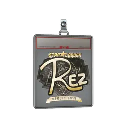 Sticker Slab | REZ (Gold) | Berlin 2019