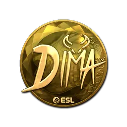 Sticker | Dima (Gold) | Katowice 2019