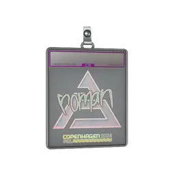 Sticker Slab | roman (Holo) | Copenhagen 2024