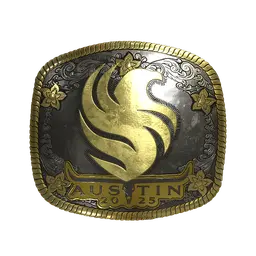 Sticker | Falcons (Gold) | Austin 2025