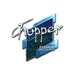Sticker | chopper (Foil) | Boston 2018