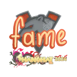 Sticker | fame | Shanghai 2024