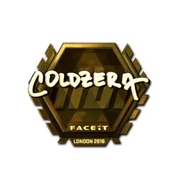 Sticker | coldzera (Gold) | London 2018