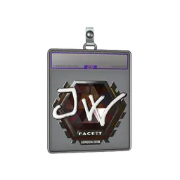 Sticker Slab | JW (Foil) | London 2018