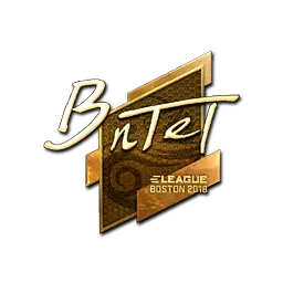 Sticker | BnTeT (Gold) | Boston 2018