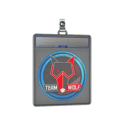 Sticker Slab | MTS GameGod Wolf | Cologne 2014