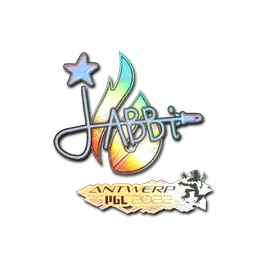 Sticker | jabbi (Holo) | Antwerp 2022