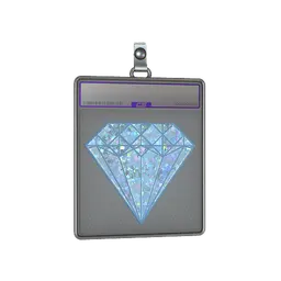 Sticker Slab | Blue Gem (Glitter)