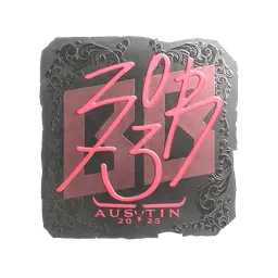Sticker | zorte (Foil) | Austin 2025