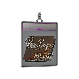 Sticker Slab | pashaBiceps (Foil) | MLG Columbus 2016