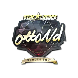 Sticker | ottoNd (Gold) | Berlin 2019