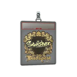 Sticker Slab | Swisher (Gold) | Budapest 2025