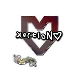 Sticker | xertioN (Glitter) | Paris 2023