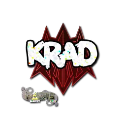 Sticker | Krad (Glitter) | Paris 2023