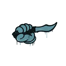 Sealed Graffiti | Backstab (Wire Blue)
