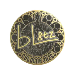Sticker | bLitz (Gold) | Cologne 2026