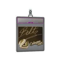 Sticker Slab | boltz (Gold) | Cologne 2015