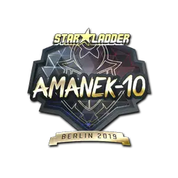 Sticker | AmaNEk (Gold) | Berlin 2019