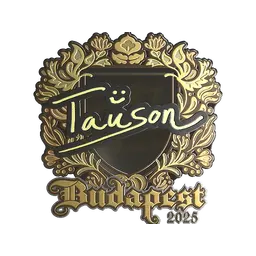 Sticker | Tauson (Gold) | Budapest 2025
