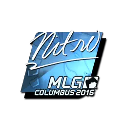 Sticker | nitr0 (Foil) | MLG Columbus 2016
