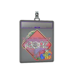 Sticker Slab | ropz (Glitter) | Rio 2022