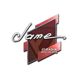 Sticker | Jame | Boston 2018