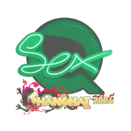 Sticker | dexter | Shanghai 2024