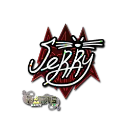 Sticker | Jerry (Glitter) | Paris 2023