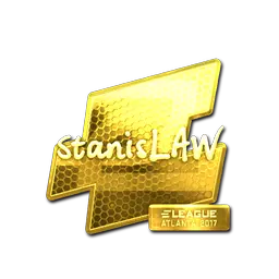 Sticker | stanislaw (Gold) | Atlanta 2017