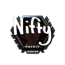 Sticker | Nifty (Foil) | London 2018