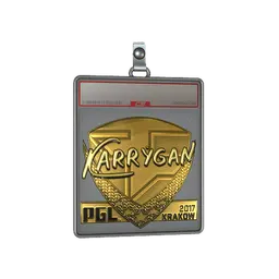 Sticker Slab | karrigan (Gold) | Krakow 2017