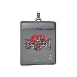 Sticker Slab | cadiaN (Glitter) | Antwerp 2022