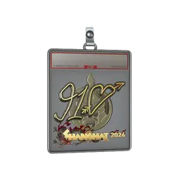 Sticker Slab | 910 (Gold) | Shanghai 2024