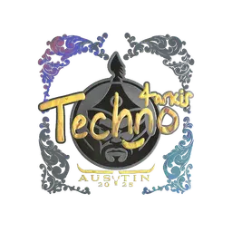 Sticker | Techno4K (Holo) | Austin 2025