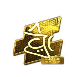 Sticker | chrisJ (Gold) | Atlanta 2017