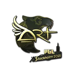 Sticker | arT (Gold) | Stockholm 2021