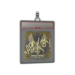 Sticker Slab | apEX (Gold) | Austin 2025