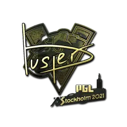Sticker | buster (Gold) | Stockholm 2021