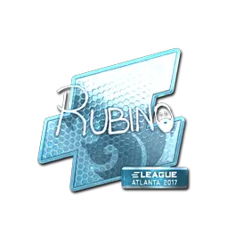 Sticker | RUBINO (Foil) | Atlanta 2017