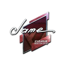 Sticker | Jame (Foil) | Boston 2018