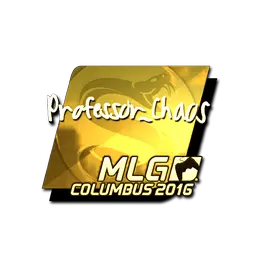 Sticker | Professor_Chaos (Gold) | MLG Columbus 2016