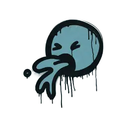 Sealed Graffiti | Puke (Wire Blue)