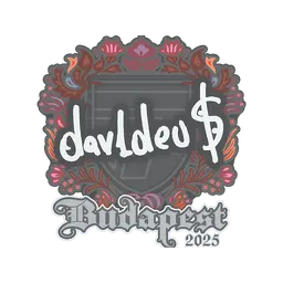 Sticker | dav1deuS | Budapest 2025