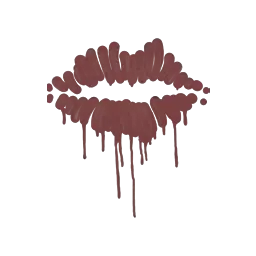 Sealed Graffiti | Kiss (Brick Red)