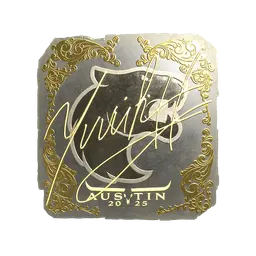 Sticker | yuurih (Gold) | Austin 2025