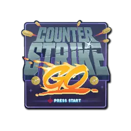 Sticker | Press Start