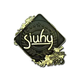 Sticker | siuhy (Gold) | Rio 2022