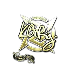 Sticker | k0nfig (Gold) | Paris 2023